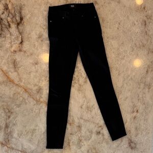PAIGE Jet Black Denim Pants
